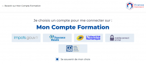 Connexion avec FranceConnect