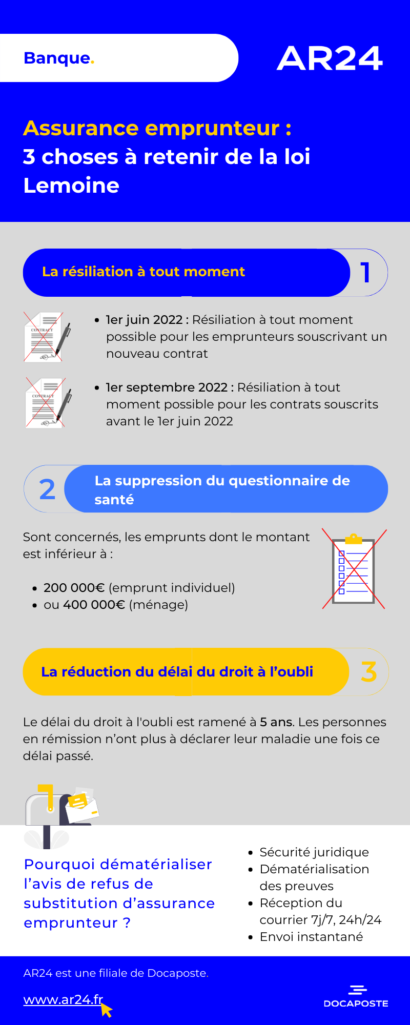 Assurance emprunteur : 3 choses à retenir de la loi Lemoine