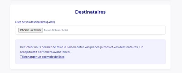 Comment créer et gérer une liste de destinataires ?