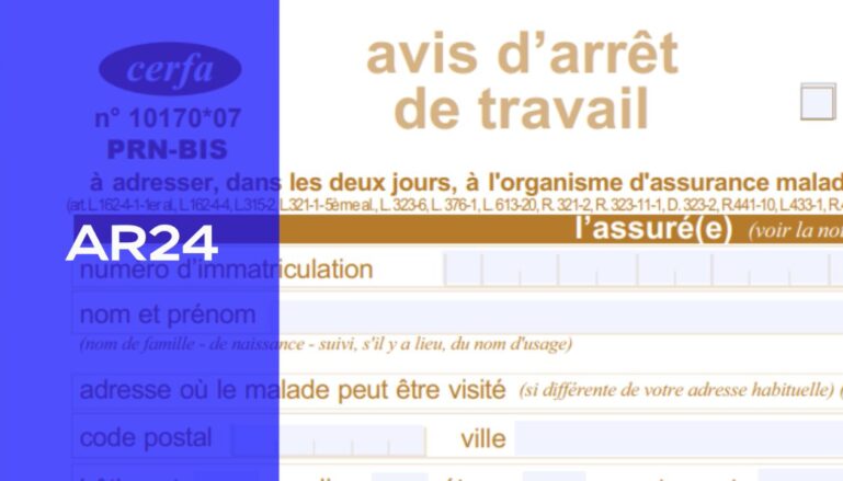 Formulaire Arrêt de Travail